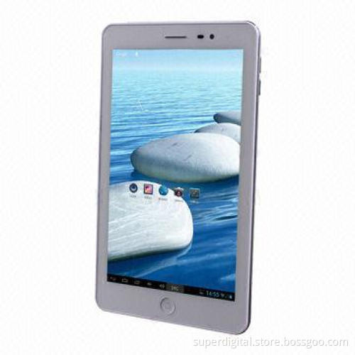 High-end 3G Tablet Phone with Android 4.2.1 OS, MT8389 Cortex A7 Quad-core, 1,280 x 800P IPS Screen